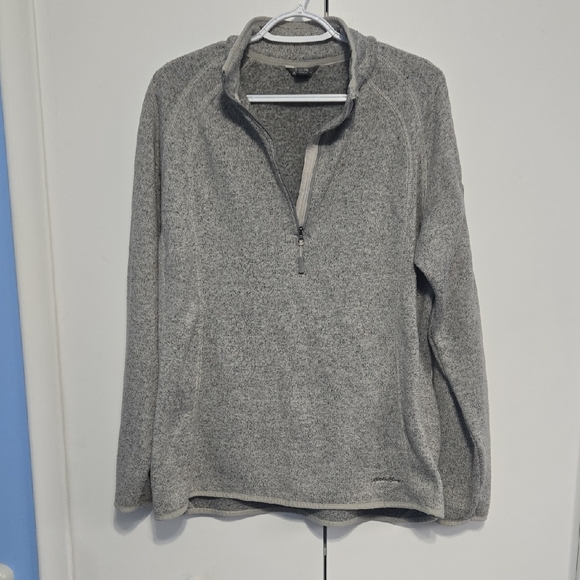 Eddie Bauer Tops - Eddie Bauer Gray Pullover
